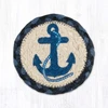5" Navy Anchor Coaster IC-443