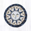 5" Nautical White Sun Coaster IC-443