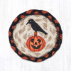 5" Crow Pumpkin Coaster IC-590