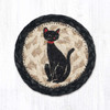 5" Crazy Cat Coaster IC-9-238