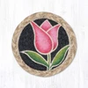 5" Tulip - Pink Coaster IC-9-776