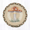 7" Light Mushroom Coaster LC-040
