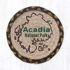 7" Acadia Map Coaster LC-051