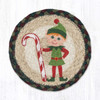 7" Elf Candy Cane Coaster LC-508