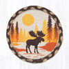 7" Moose Crossing Coaster LC-518