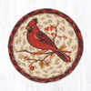 7" Wildlife Cardinal Coaster LC-717