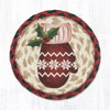 7" Red Mitten Coaster LC-875
