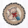 7" Kitten with Yarn Coaster LC-890