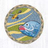 7" Fish with Lure 2 Coaster LC-933