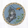 7" Fish with Lure 4 Coaster LC-933