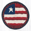 10" Primitive Flag Trivet MSPR-015