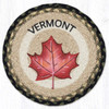 10" Vermont Maple Leaf Trivet MSPR-116