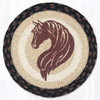 10" Stylized Horse Portrait Trivet MSPR-313