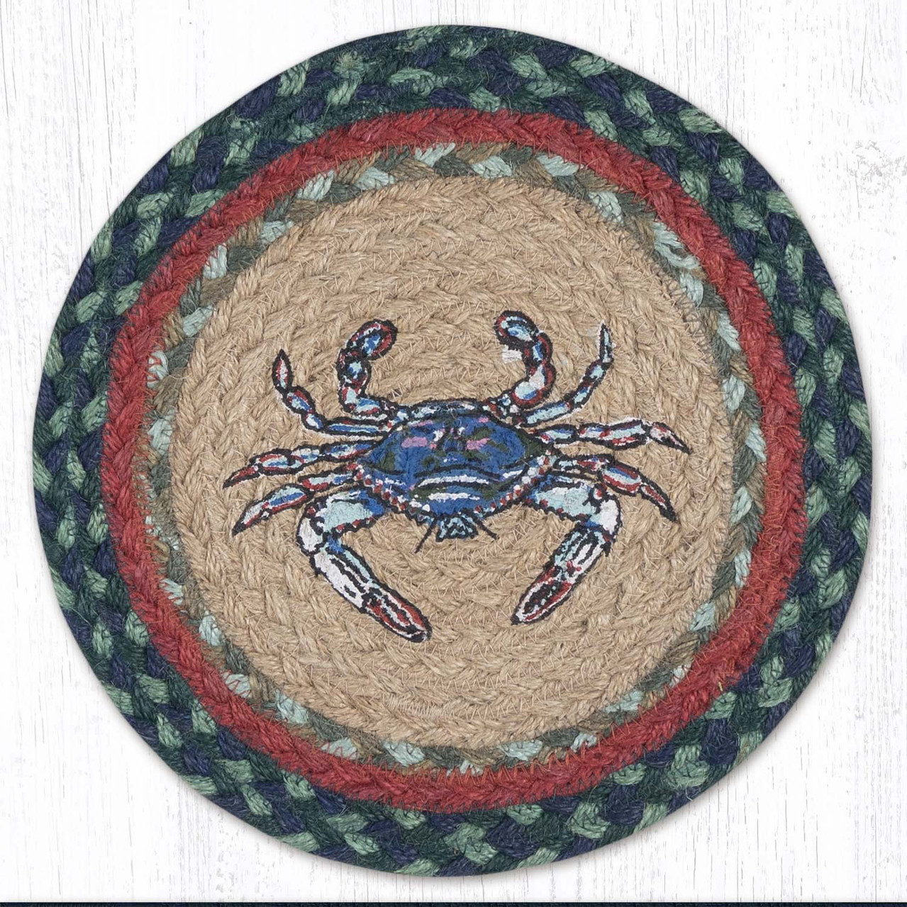 10" Blue Crab Trivet MSPR-359