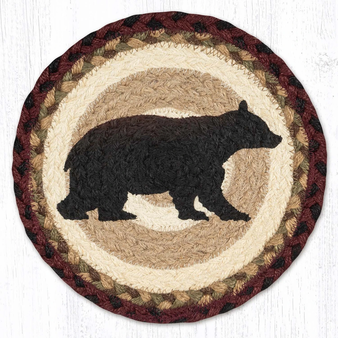 10" Cabin Bear Trivet MSPR-395