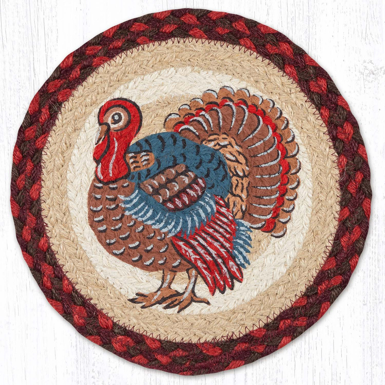 10" Harvest Turkey Trivet MSPR-417