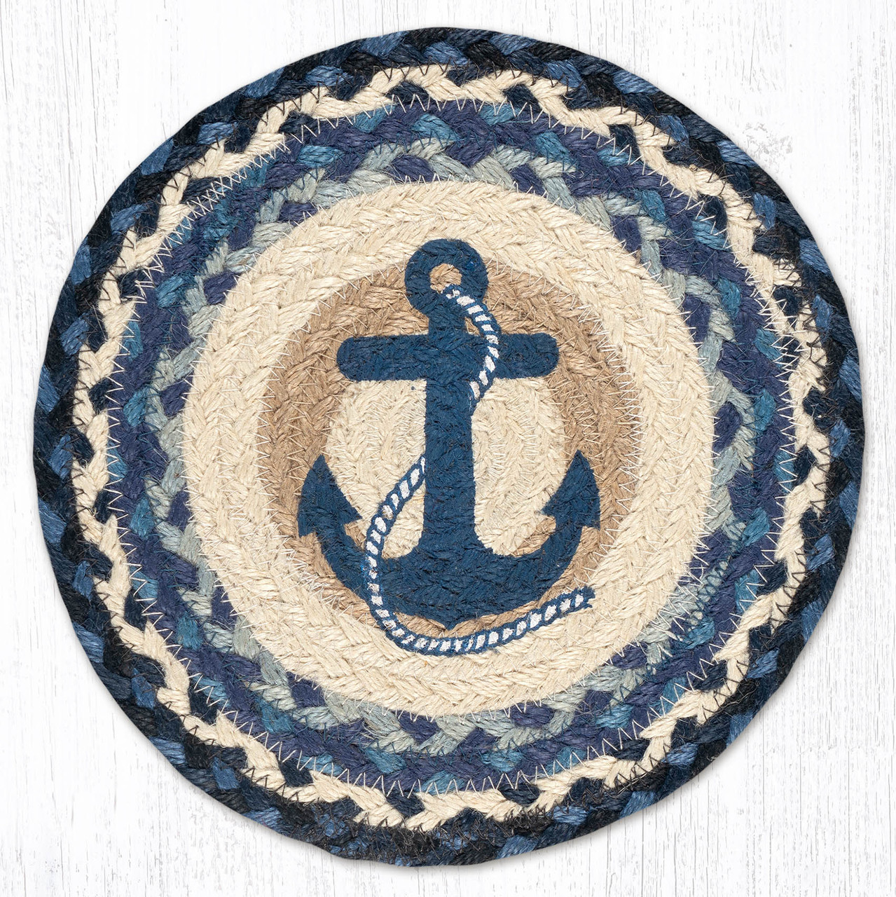 10" Navy Anchor Trivet MSPR-443