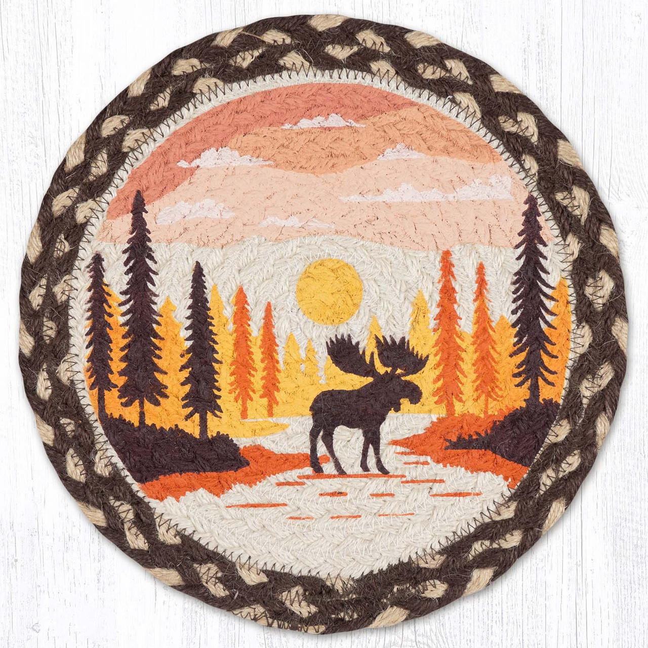 10" Moose Crossing Trivet MSPR-518