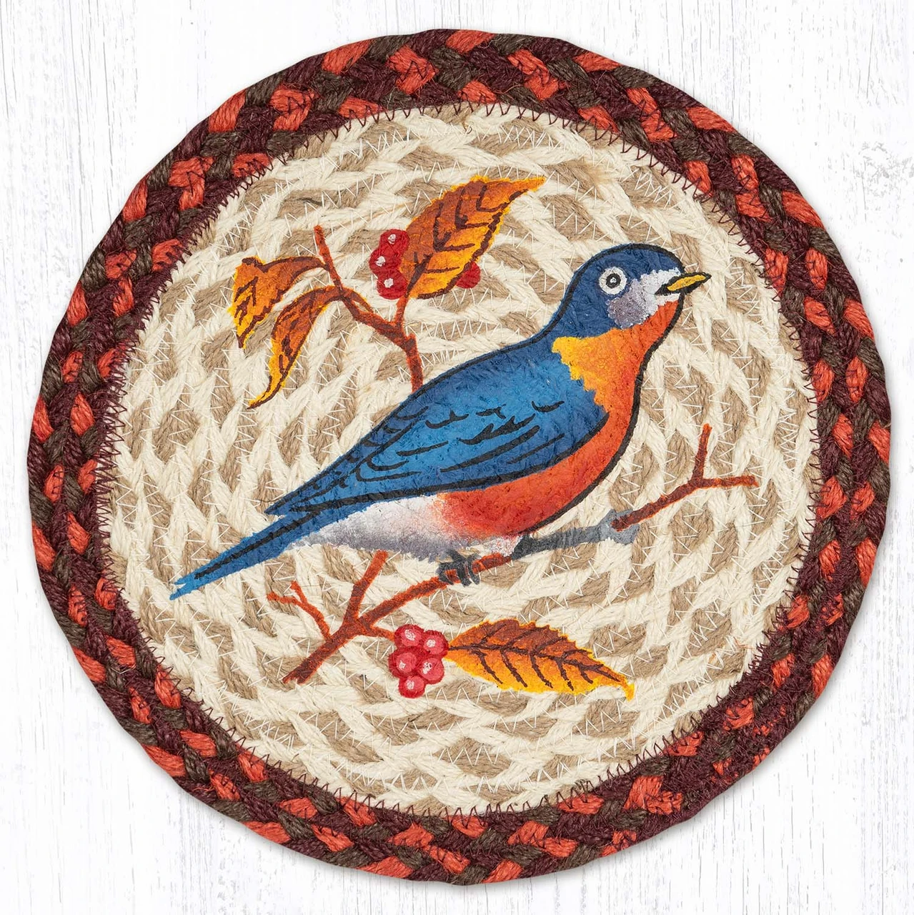 10" Wildlife Bluebird Trivet MSPR-717