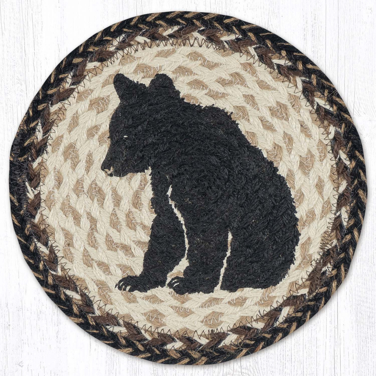 10" Bear Cub Silhouette Trivet MSPR-9-093