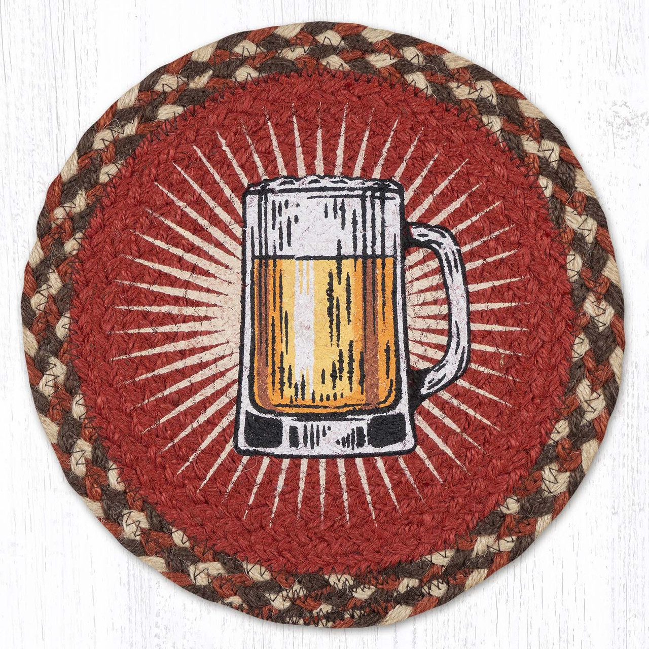 10" Beer Mug Trivet MSPR-928