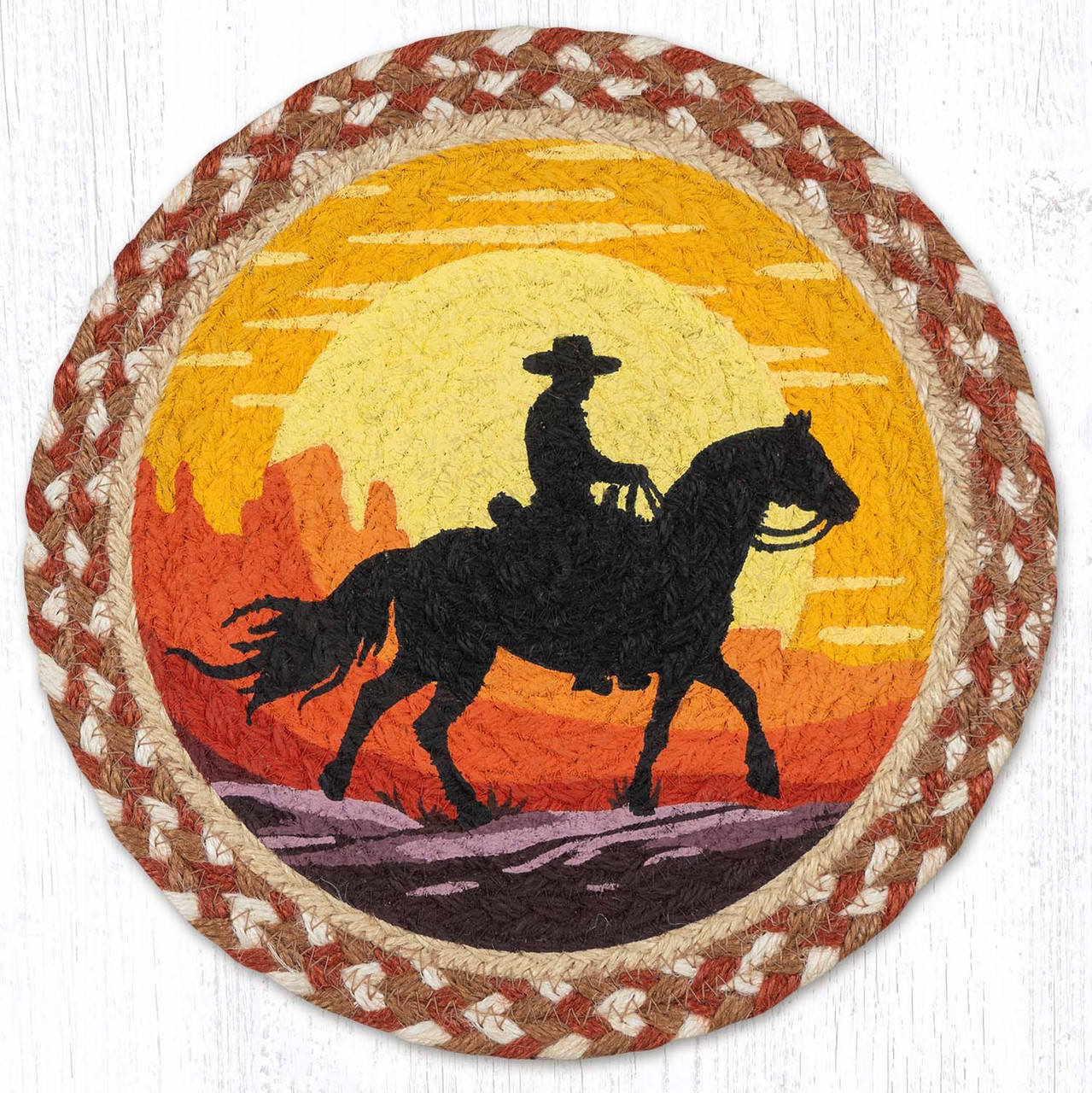10" Southwestern Sunset Trivet MSPR-929