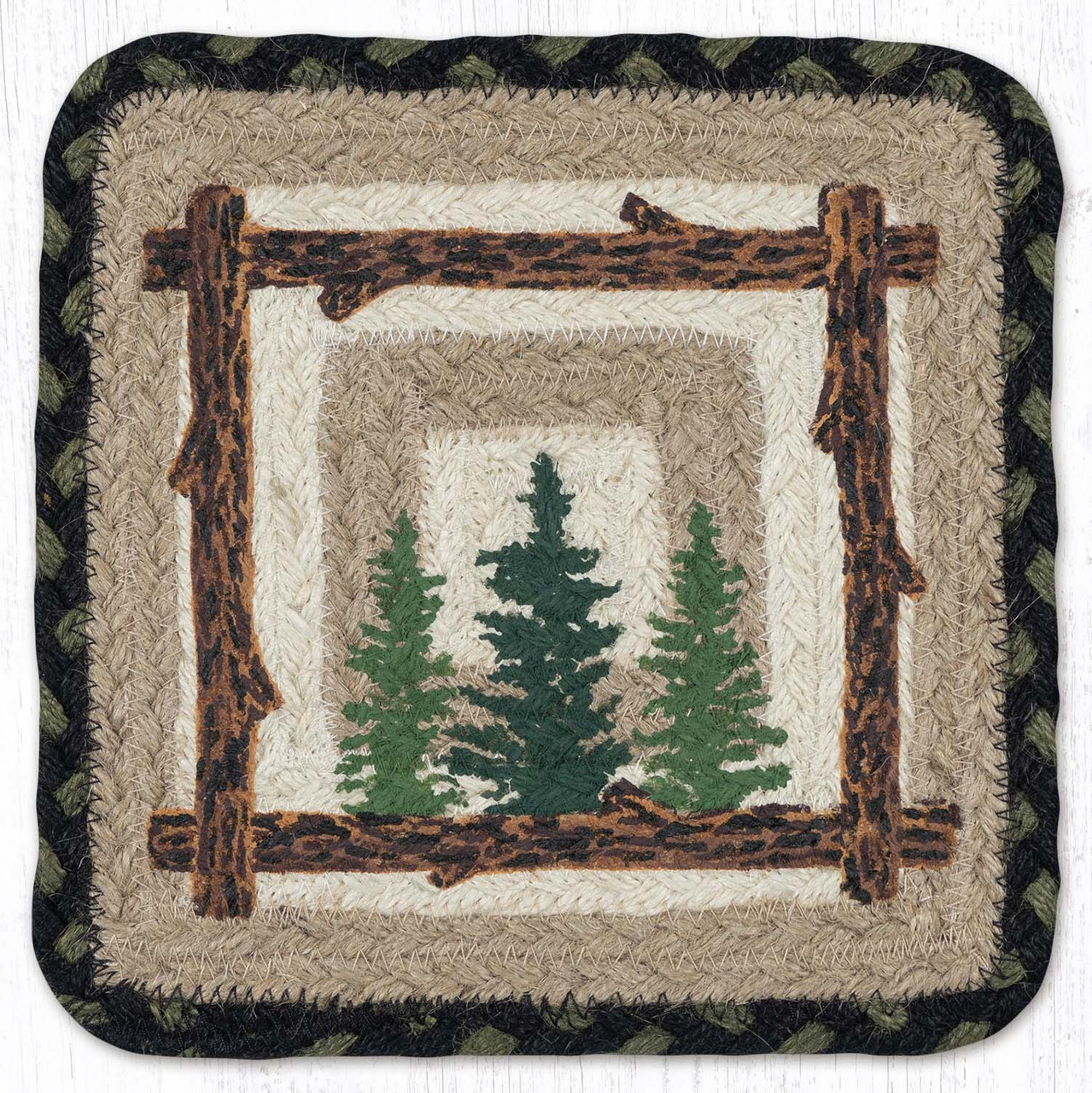 8.85" Tall Timbers Trivets PP-116