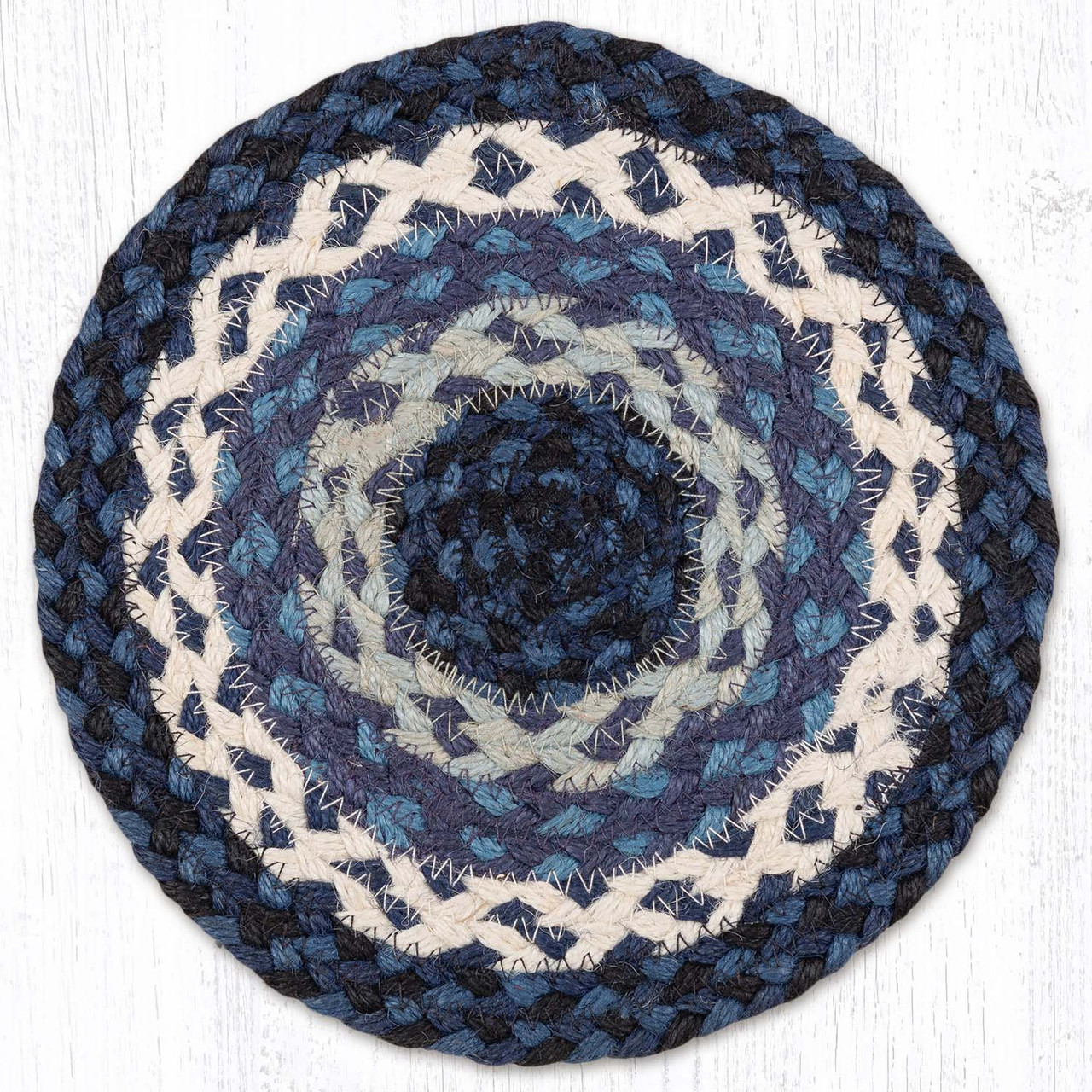 10" Blue/Gray/Ivory Trivet MS-443