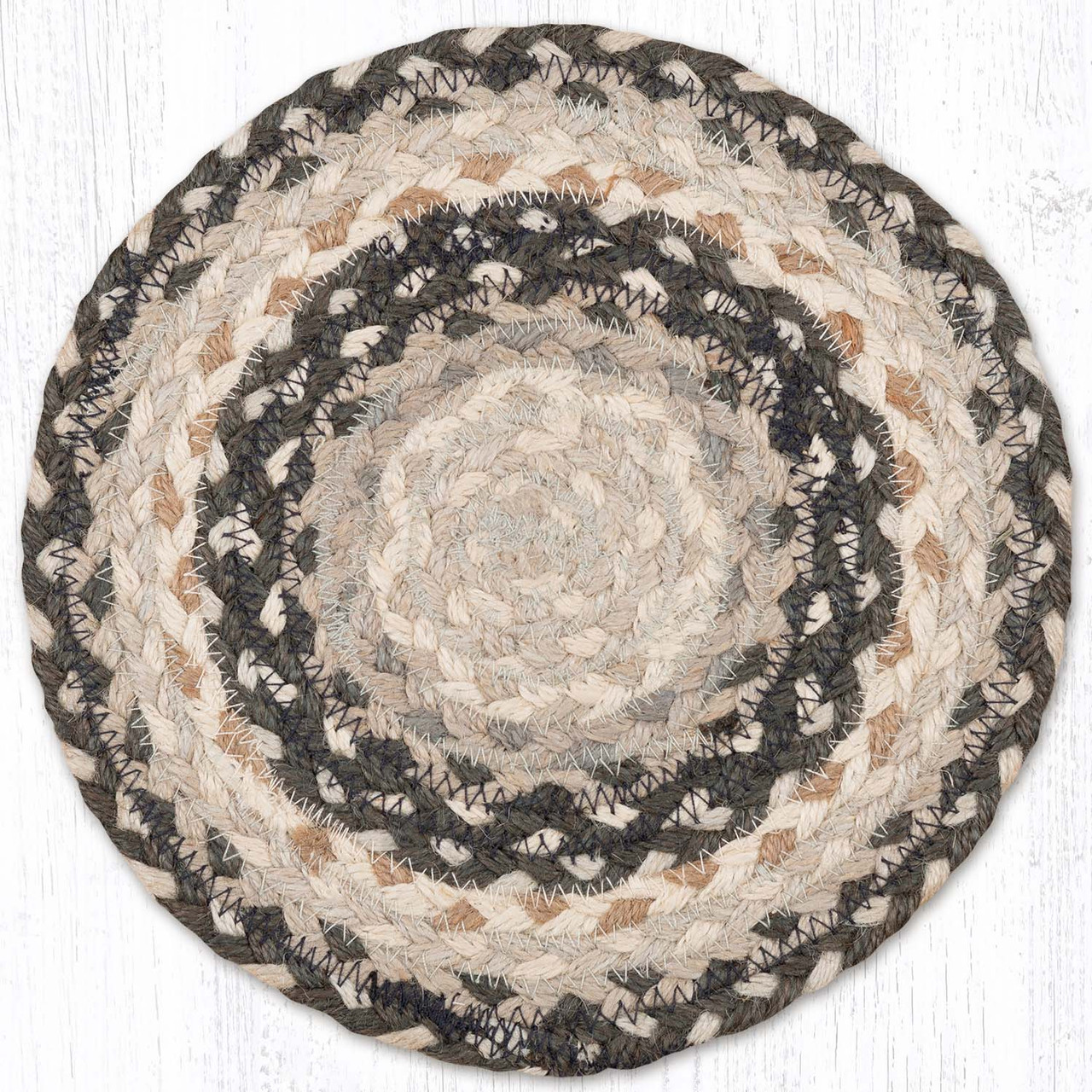 10" Gray/Sand/Ivory Trivet MS-890