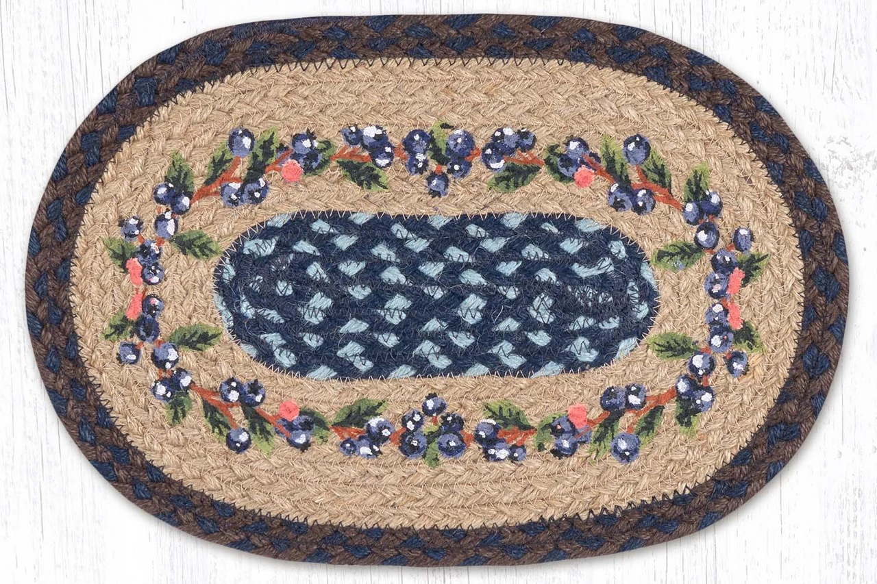 10"x15" Blueberry Vine Miniature Swatch MSP-312