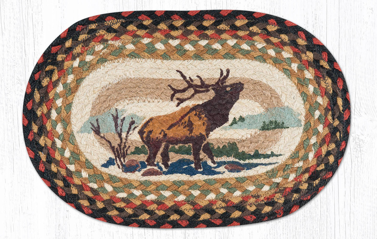 10"x15" Winter Elk Miniature Swatch MSP-319