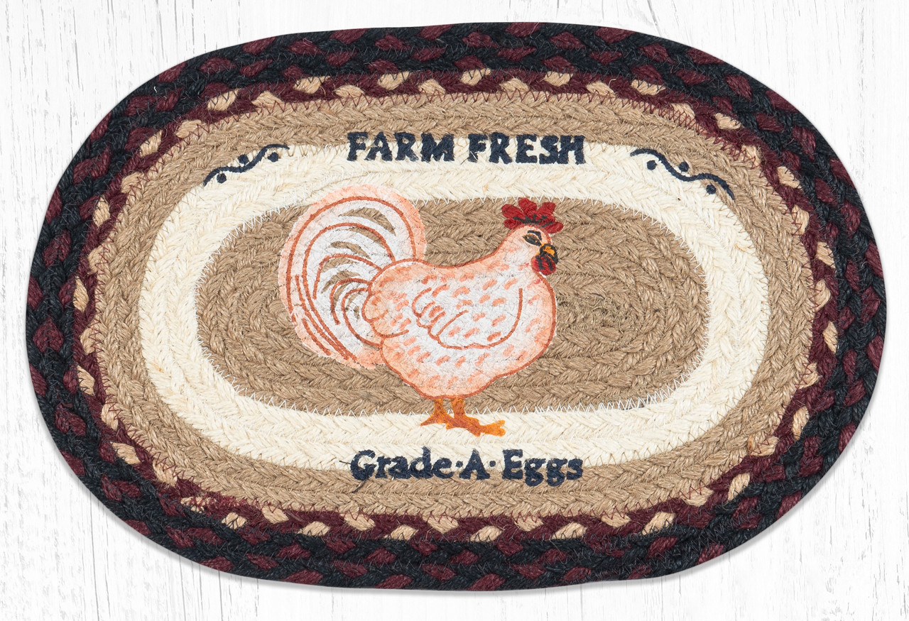 10"x15" Farmhouse Chicken Miniature Swatch MSP-344