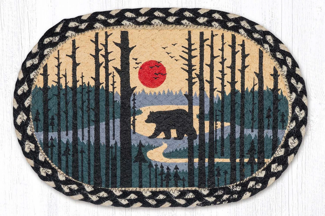 10"x15" Bear Scene Miniature Swatch MSP-430