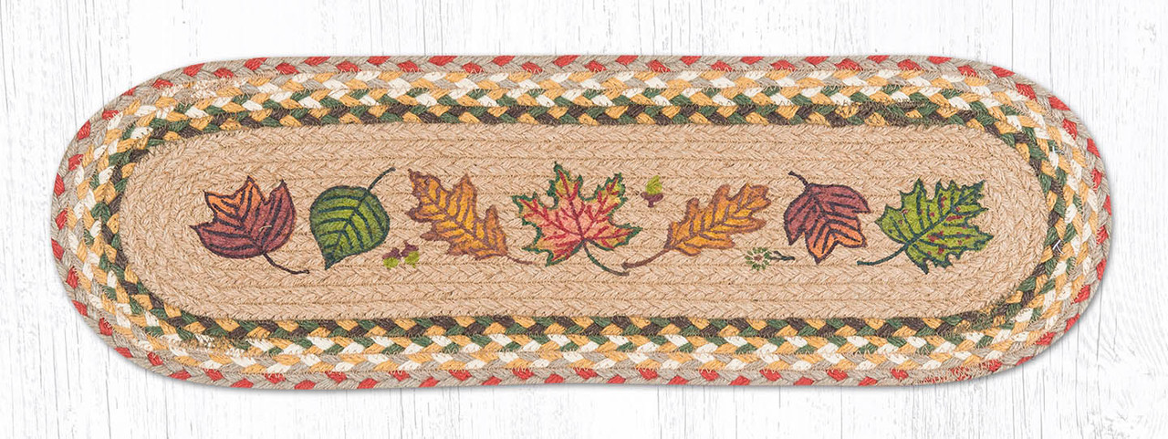 8.25"x27" Autumn Leaves Stair Tread ST-OP-024