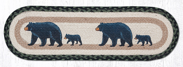 8.25"x27" Mama & Baby Bear Stair Tread ST-OP-116