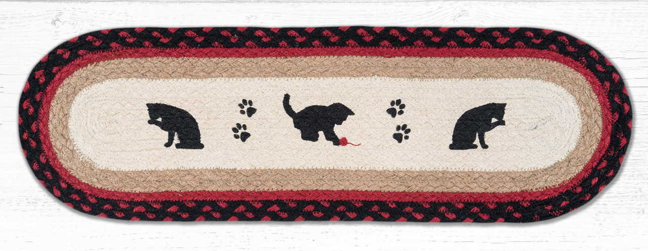8.25"x27" Cat & Kitten Stair Tread ST-OP-238