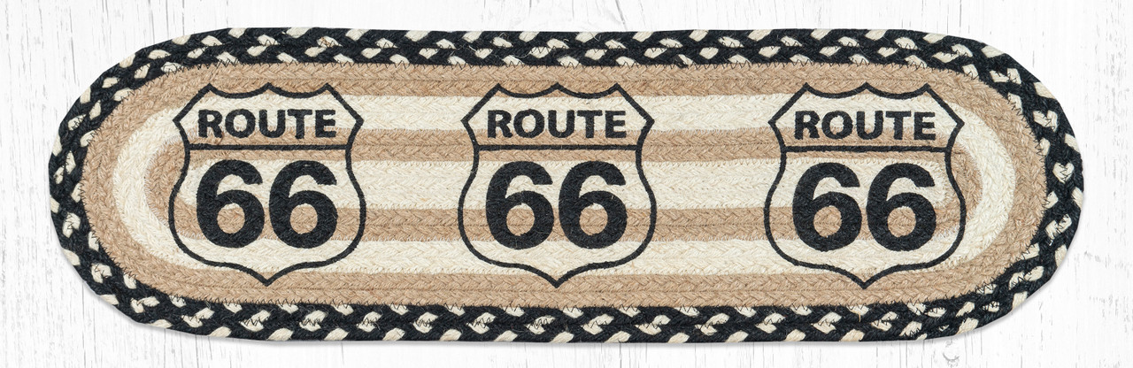 8.25"x27" Route 66 Stair Tread ST-OP-430