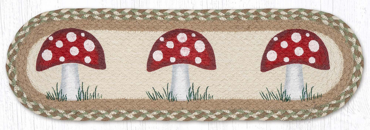 8.25"x27" Mushroom Stair Tread ST-OP-660