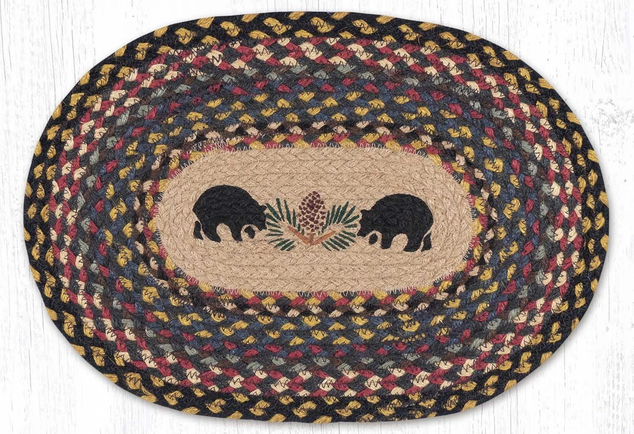 13"x19" Black Bears Placemat PM-OP-043