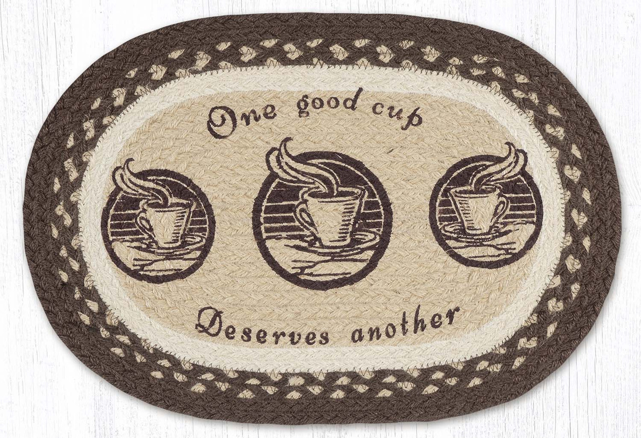 13"x19" One Good Cup Placemat PM-OP-133