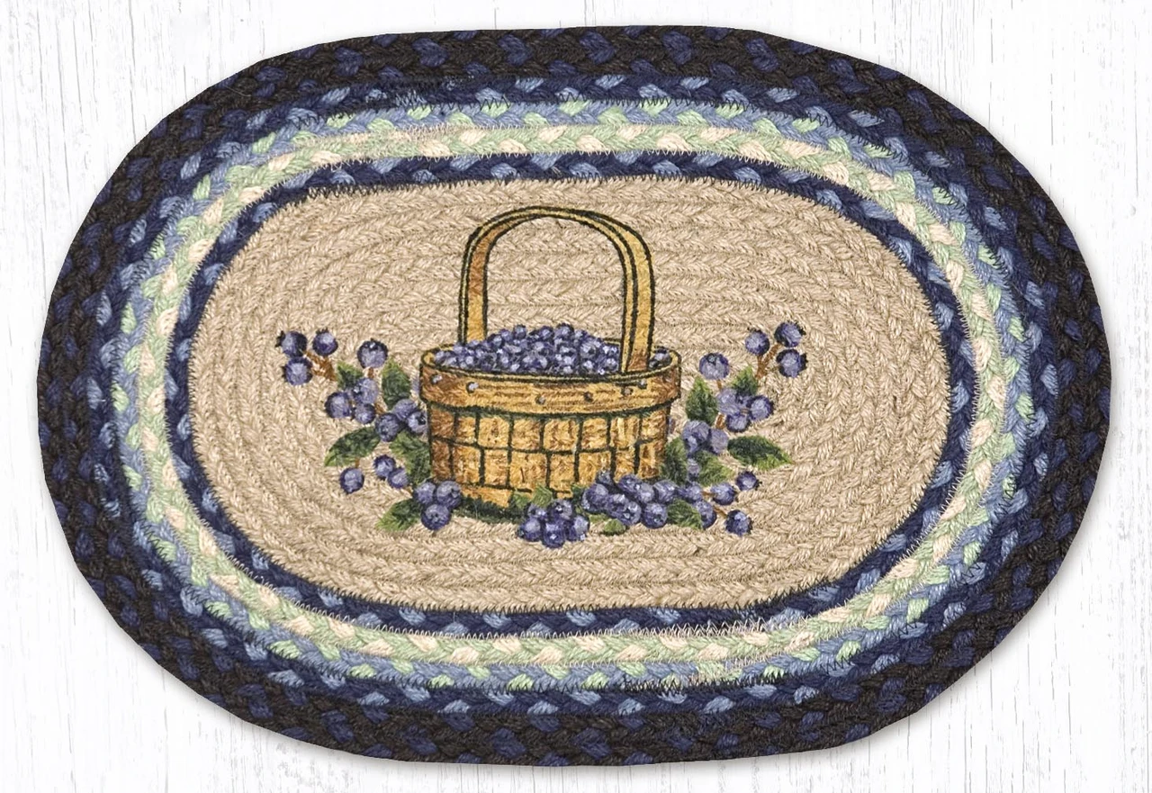 13"x19" Blueberry Basket Placemat PM-OP-312