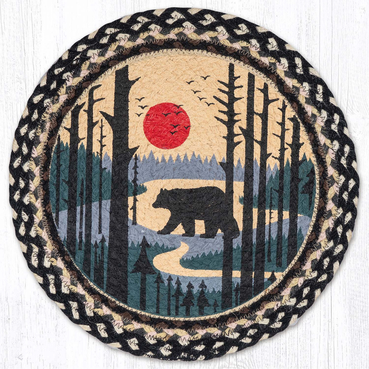 15" Bear Scene Placemat PM-RP-430
