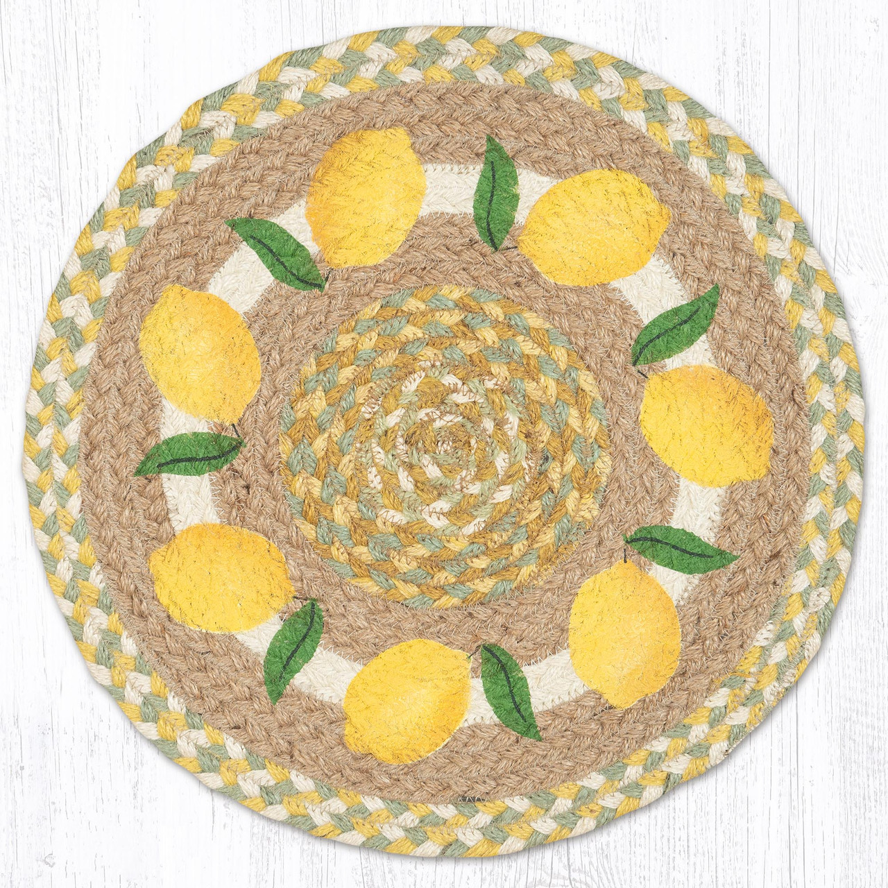 15" Lemon Placemat PM-RP-654