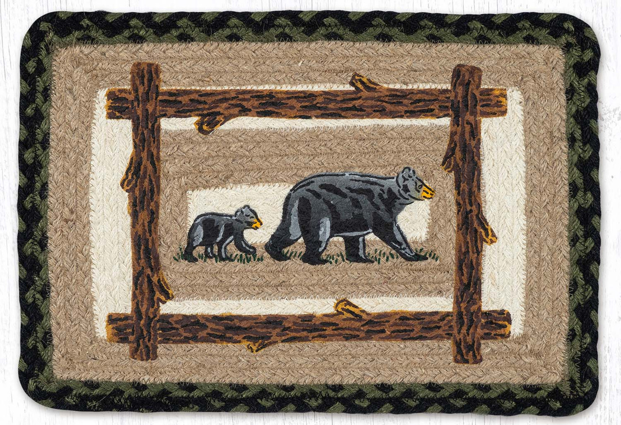 11.75"x17.5" Mama and Baby Bear Placemat PP-116