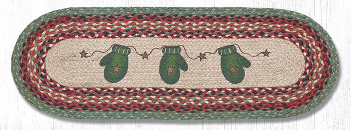 13"x36" Mittens Table Runner OP-252