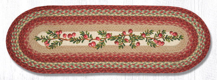 13"x36" - 13"x48" Cranberries Table Runner OP-390