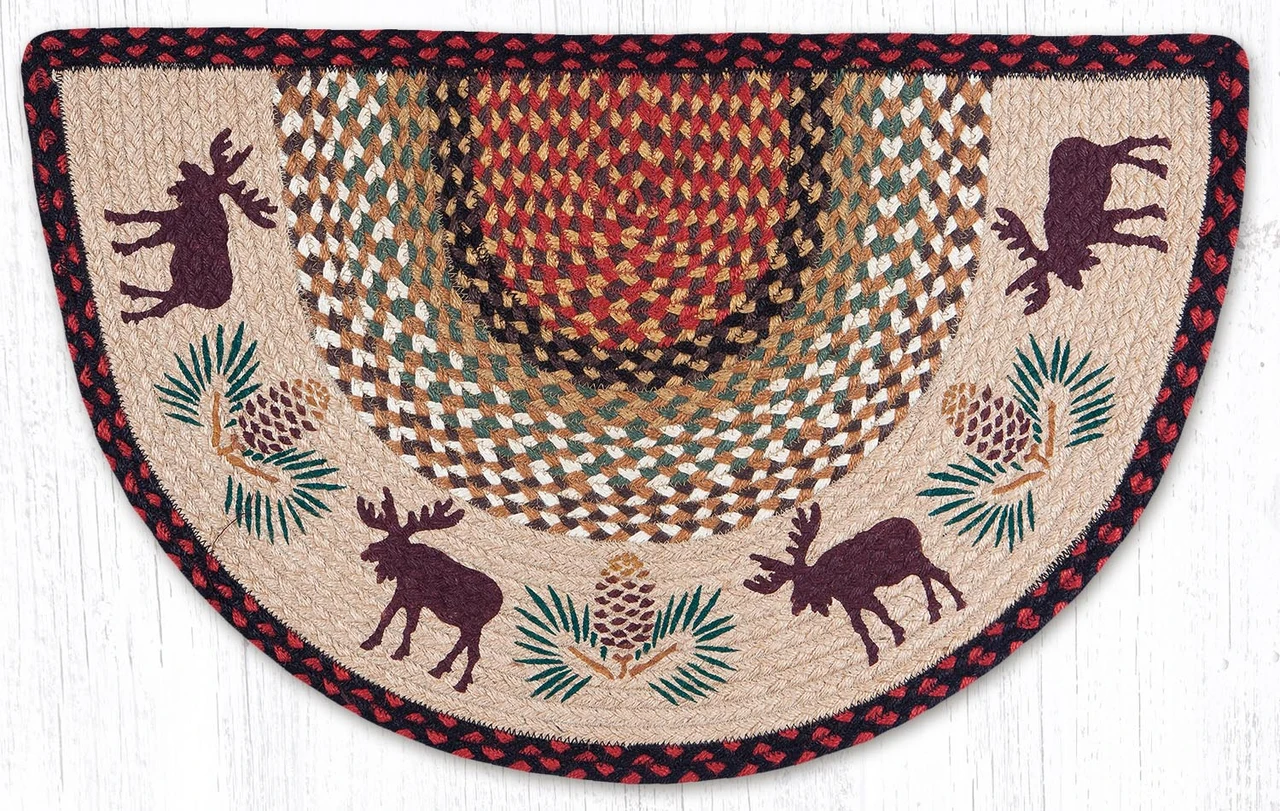 18"x29" Moose/Pinecone Slice SCP-019