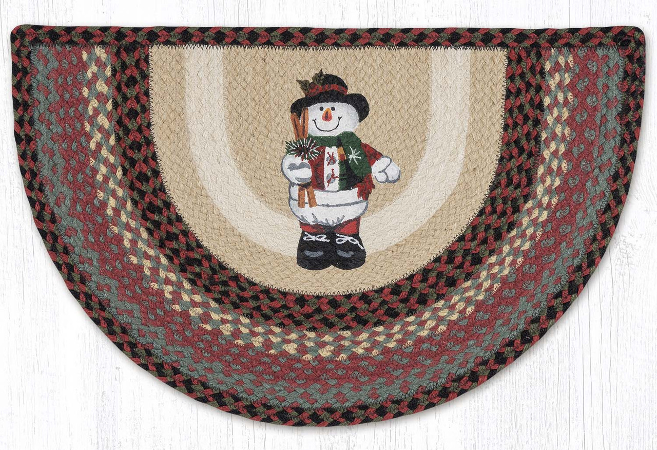 18"x29" Snowman in Top Hat Slice SCP-081