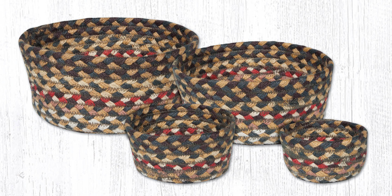 Fir/Ivory Basket Set CB-051