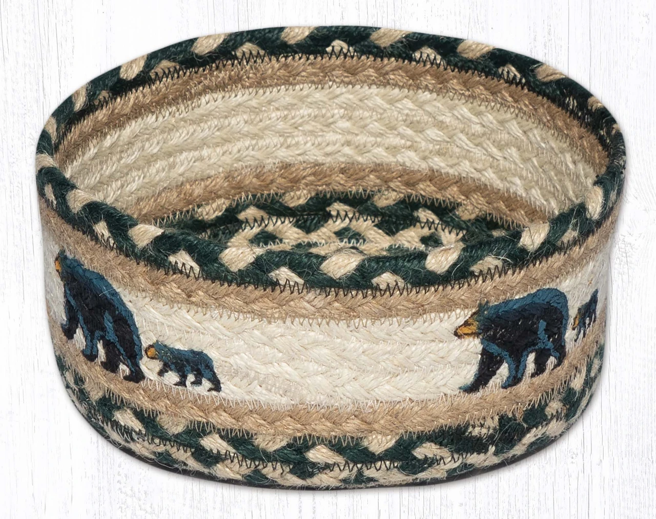 8"x3" Mama & Baby Bear Casserole Basket CBP-910